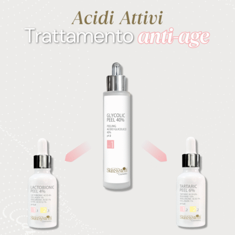 Trattamento anti-age con Acidi Attivi