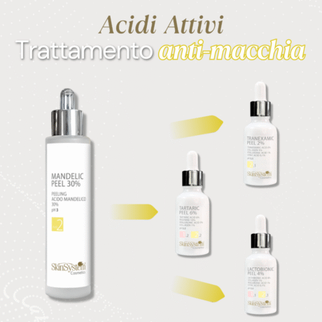 Trattamento anti-macchia con Acidi Attivi