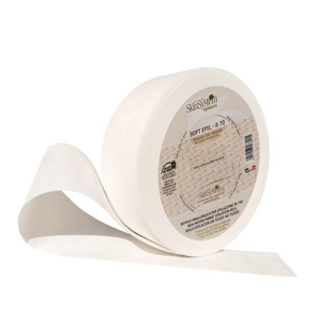 Strisce in rotolo per epilazione in TNT anallergico gr. 70