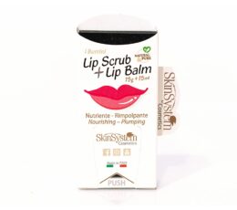 I BURRINI Lip Scrub + Lip Balm 15 g + 15 ml